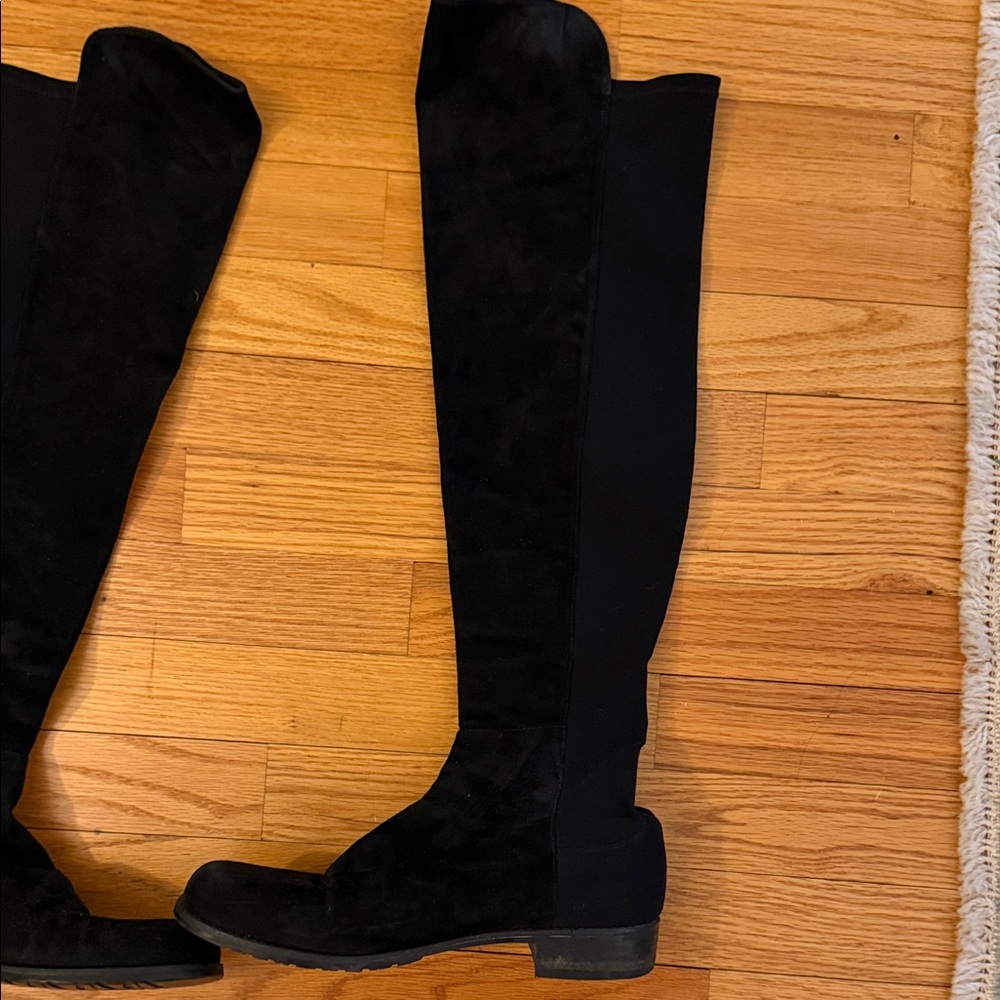 Stuart Weitzman 50/50 Suede Boots